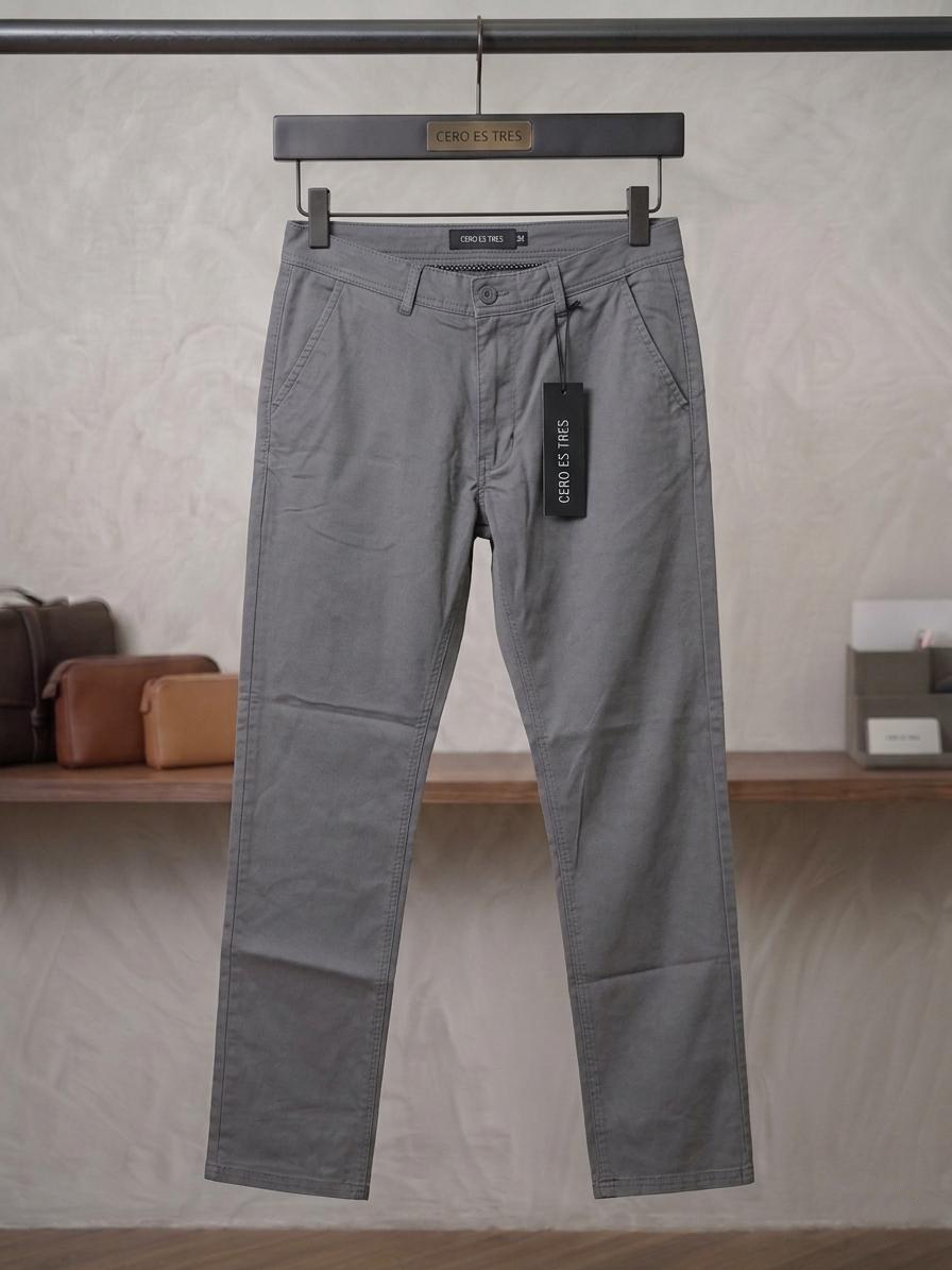 3313GA - PANTALON BORG CLASSIC GRIS ACERO
